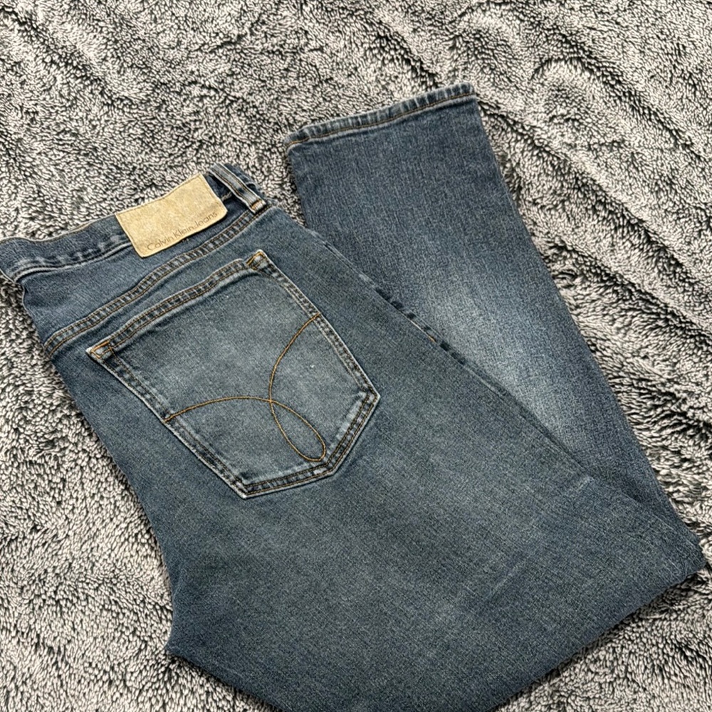 Calvin Klein Jeans Blue Straight Denim Classic